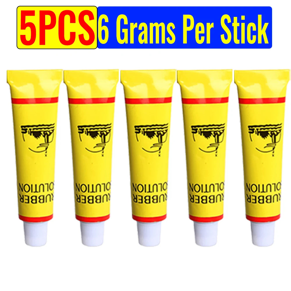 30-5pcs Car Motorcycle Bicycle Tire Repairing Glue Inner Tube Puncture Repair Glue Agent Emergency Portable Repairing Tyres Oasis Select 5pcs