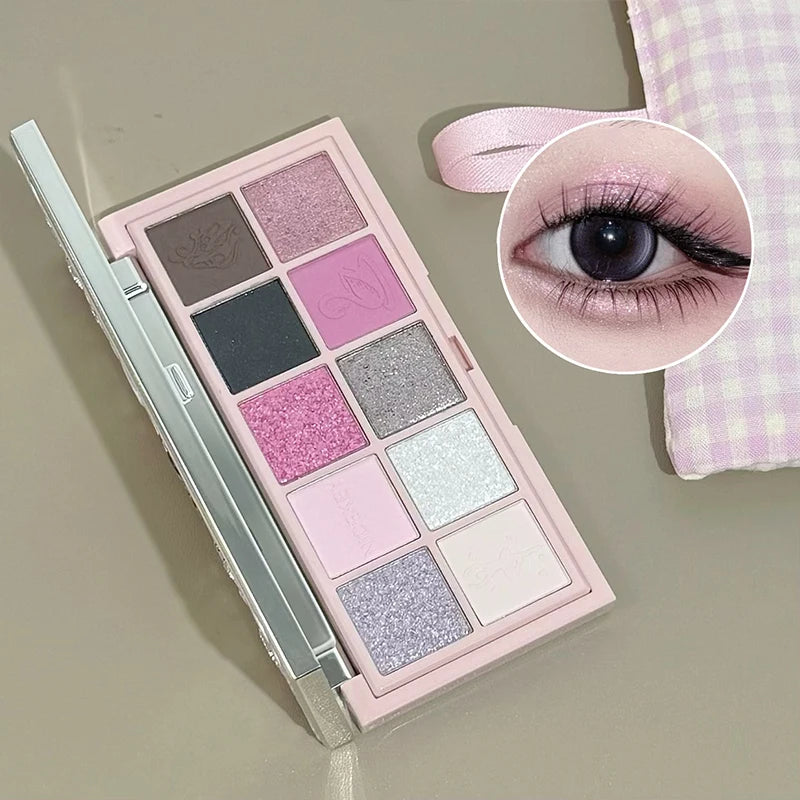 NICEKEY 5-Piece Face Makeup Set – Eyeshadow, Lip & Highlight
