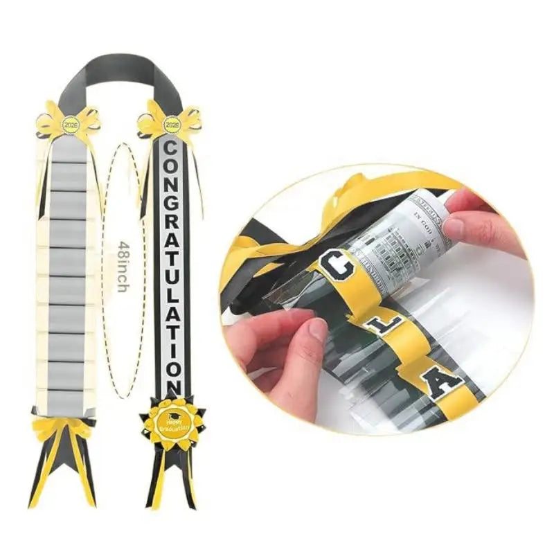 Class Of 2026 Graduation Money Lei Necklace With Cash Holder Elegant Garland Graduation Parties And Celebration Oasis Select