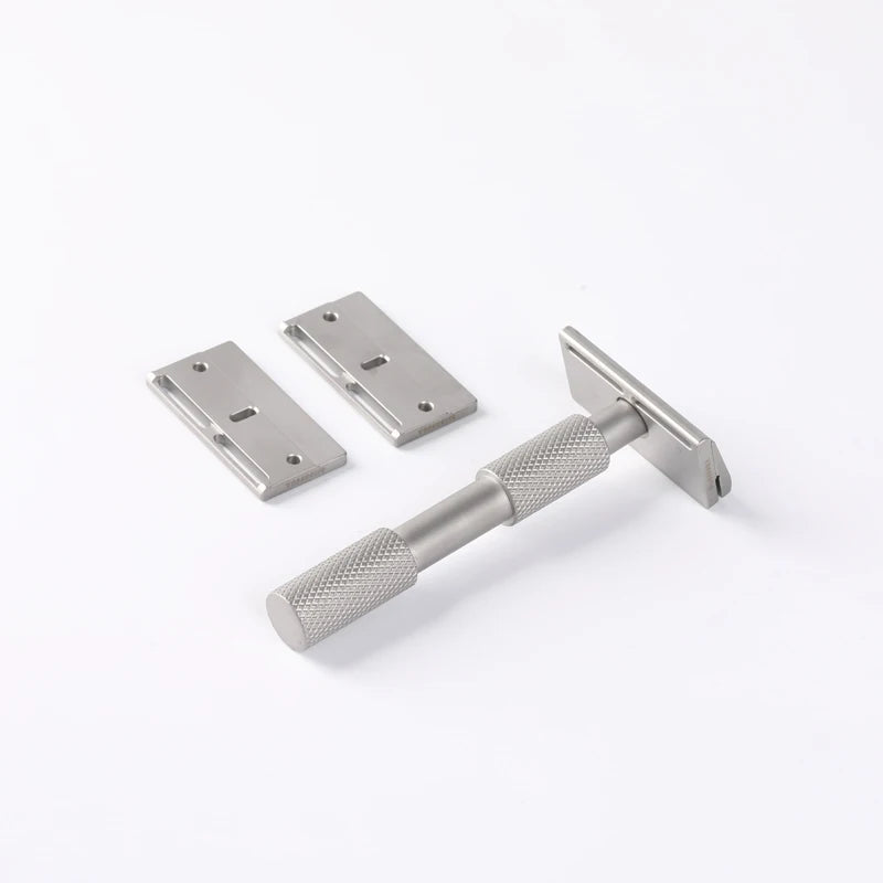 2026 YAQI Aileron GEM Blade Safety Razor Traditional Shaving Razor with 3 Plates for Smooth And Comfortable Cut Oasis Select