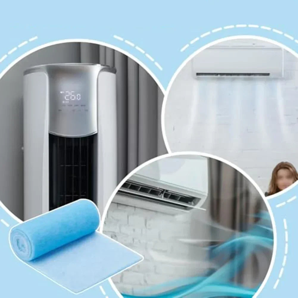 230cmx30cm Reusable Vent Filter Cotton Air Conditioner Replacement Filter Cotton Household Improvement Cooling Systems Part Oasis Select China Mainland