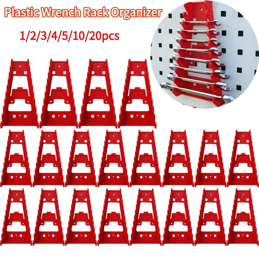 Wrench Organizer Plastic Wrench Organizer Tray Sockets Storage Tools Rack Sorter Standard Spanner Holders Household Socket Tool Oasis Select