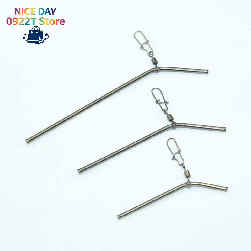 5pcs Fishing Balance Connectors 5/7/9/12CM Small Style Brass Tube Fishing Tackle Anti- Feeder Boom Fish Accessories@#X Oasis Select