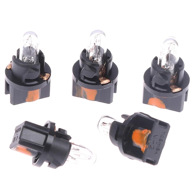 5PCS High Quality For 12V1.2W V-2 Small Bulb Indicator Light Car Instrument Lamp Oasis Select