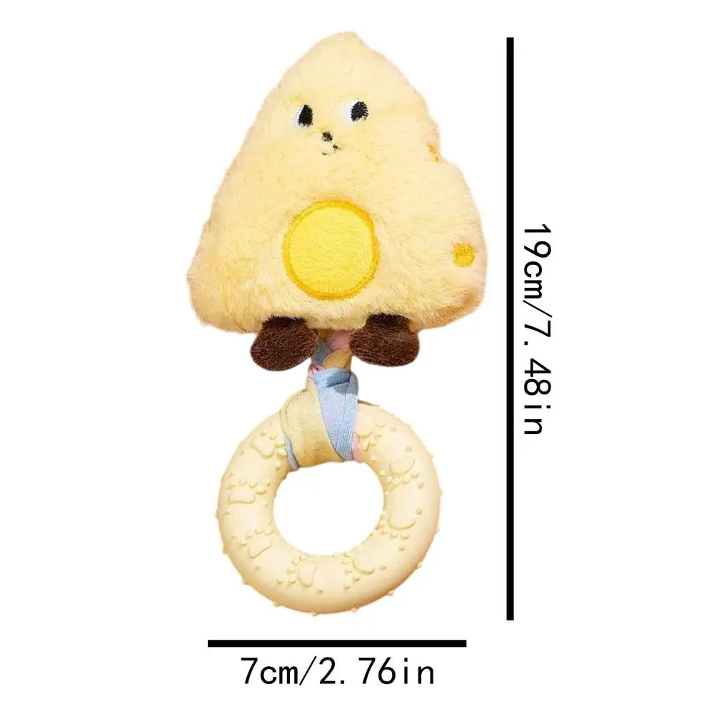 Dog Toys Rubber Plush Toys Dog Biting & Teething Relief Toys Pet Products Clean Teeth Interactive Dolls Sound Bite Pets Supplie Oasis Select A
