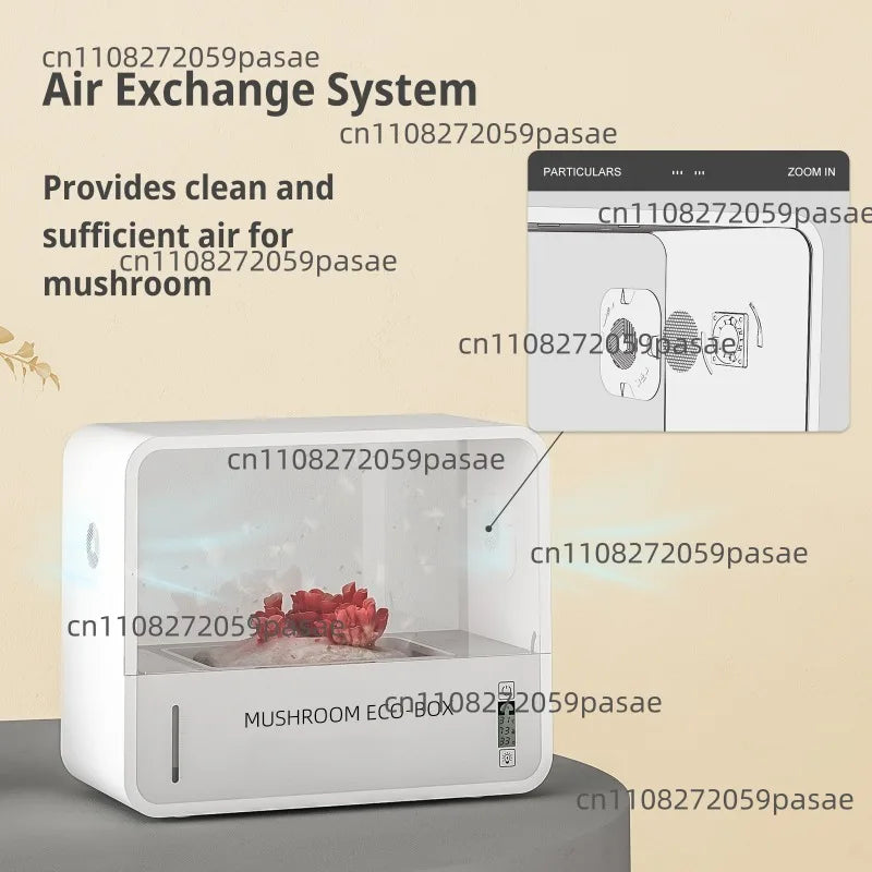 Intelligent Mushroom Cultivation Box – Auto Humidification