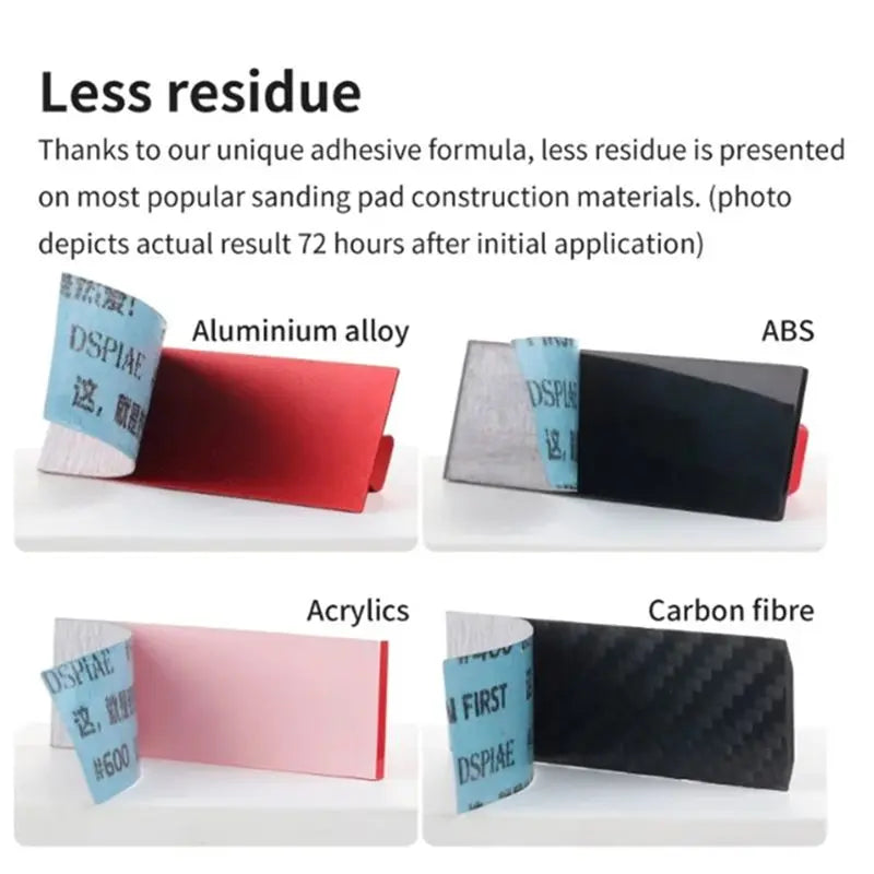 LIKE WISH Sanding Sponge Set Sanding Sponge Set For Modeler Hobby Building Tools DIY Sandpaper Sanding And Polishing XSP-600 Oasis Select