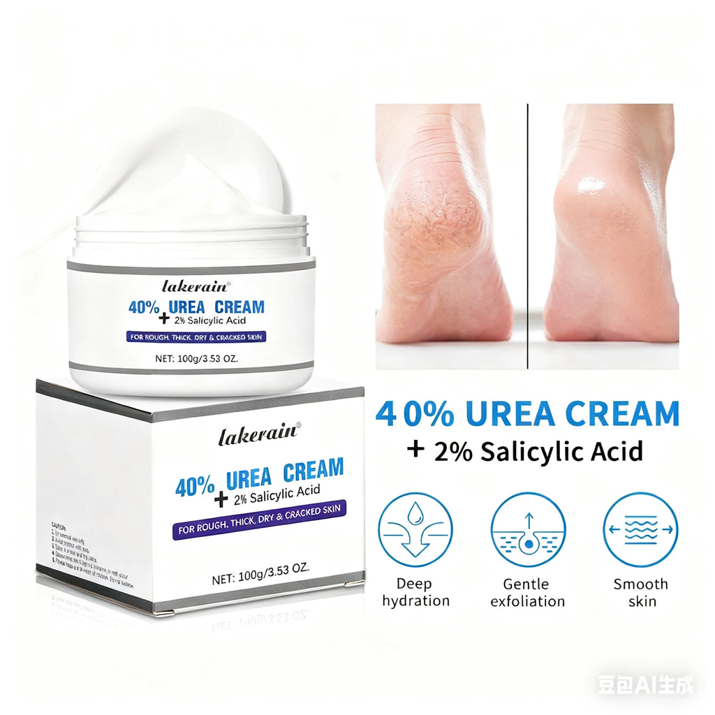 40% Urea Cream + 2% Salicylic Acid Hand & Foot Moisturizer
