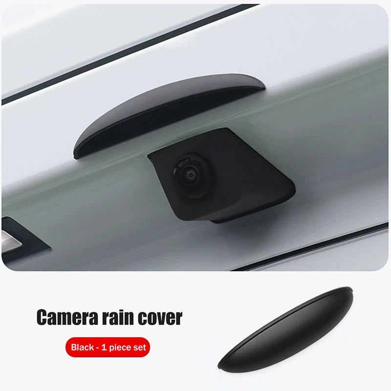 Car Rear Camera Rain Cover Automobile Rear Camera Rain Shield Waterproof Protection Protector Car Accessories For Daily Driving Oasis Select Black