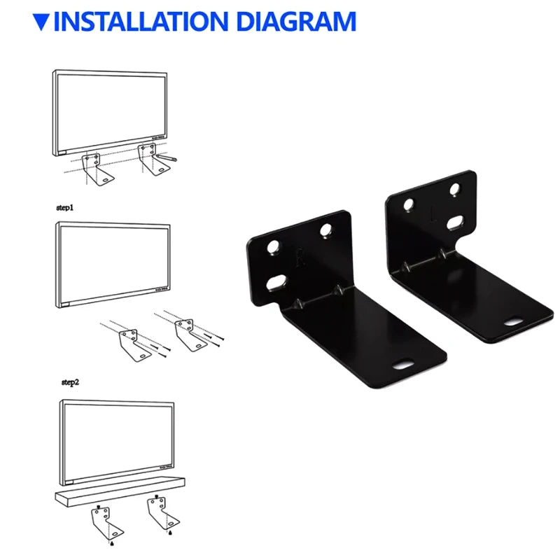 Wall Mount Kit Mounting Brackets For WB-300 Sound Touch 300 Soundbar, Soundbar 500 Soundbar 700 / 900 Oasis Select