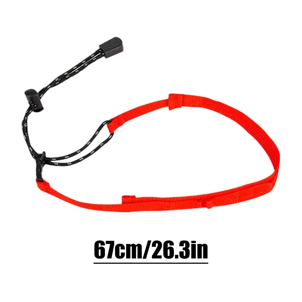 Water Bottle Lanyard Adjustable Cup Hand Strap Outdoor Beverage Carrier With Holes Camping Bottle Lanyard Beverage Carrier Strap Oasis Select Red