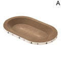 Corrugated Cat Scratcher Cat Scrapers Cat Scratching Board Corrugated Cardboard Grinding Nails Interactive Protecting Furniture Oasis Select oval