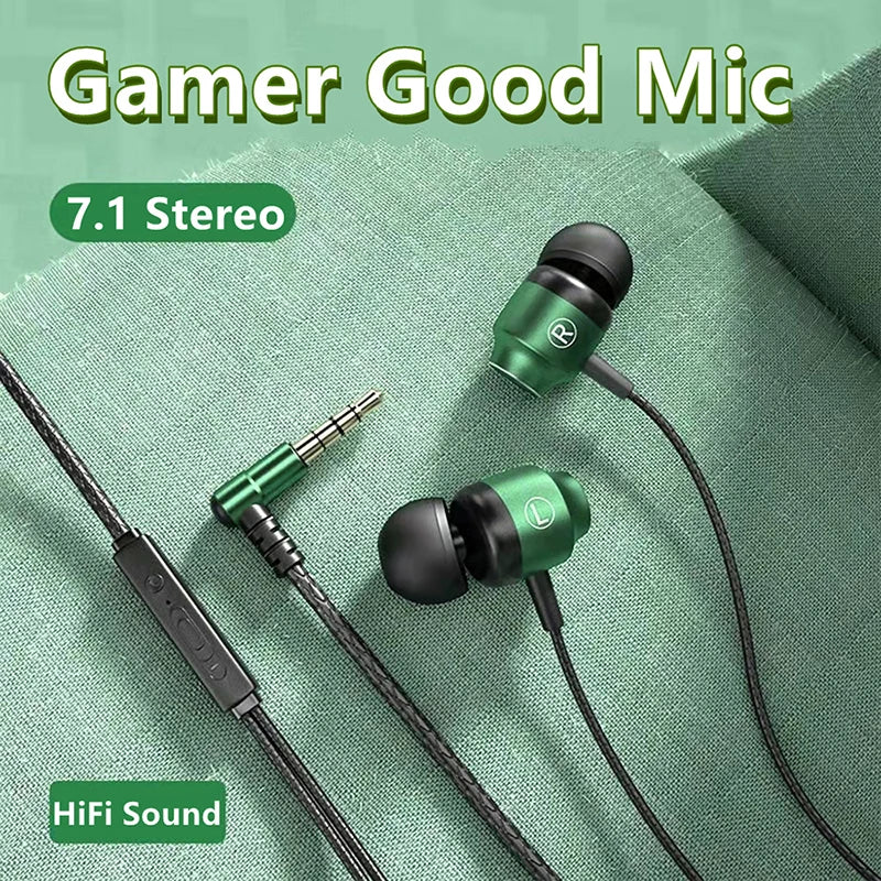 Digital Chip Wired Earphone 3.5mm AUX/Type C 9D HIFI Heavy Bass In-Ear Game Headsets For Samsung Huawei Xiaomi OPPO iPad PC MP3 Oasis Select