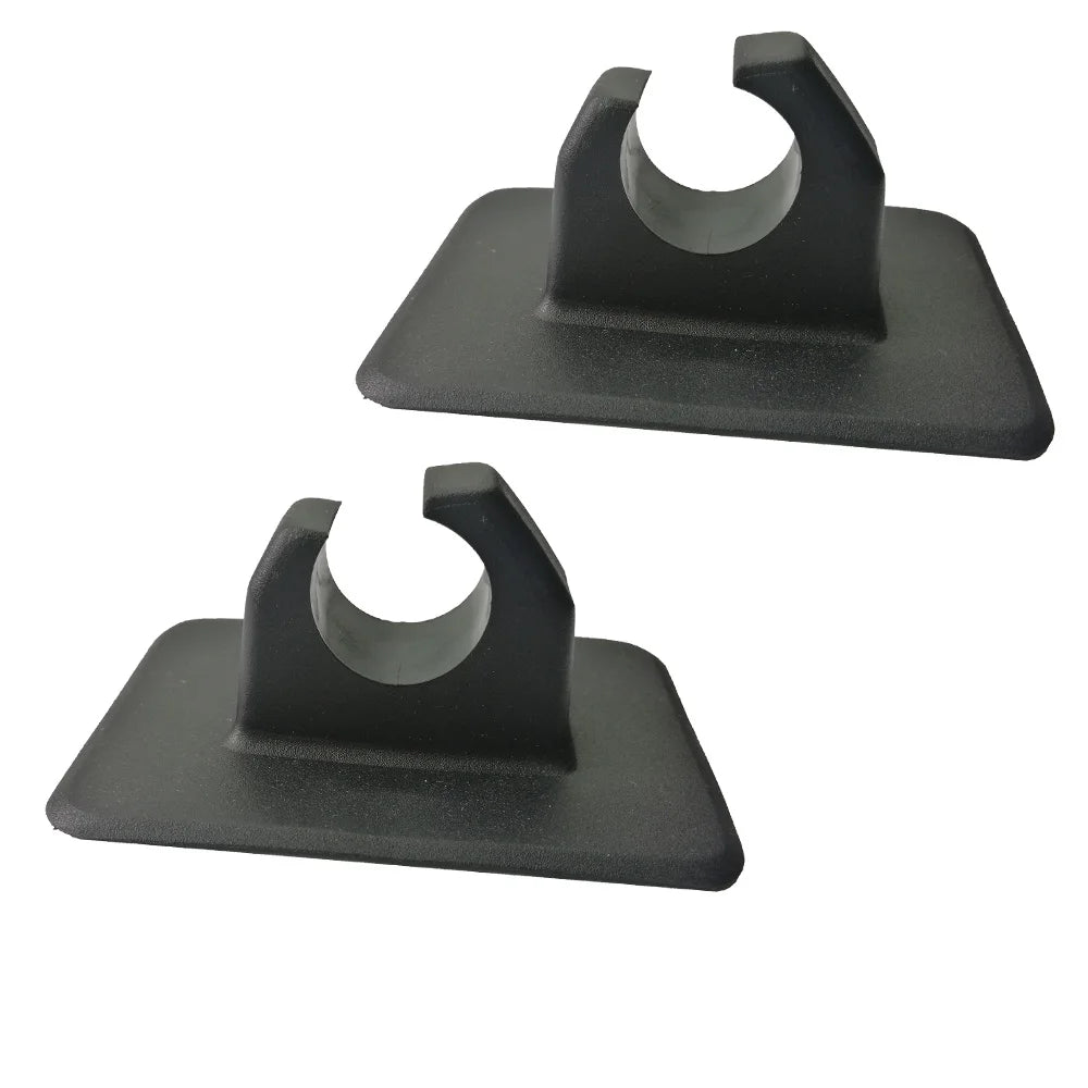 2pcs PVC Inflatable Boat Paddle Clips Oar Rowing Pole Paddle Clips Holder Mount Patch for Rowing Boat Dinghy Kayaks Accessories Oasis Select