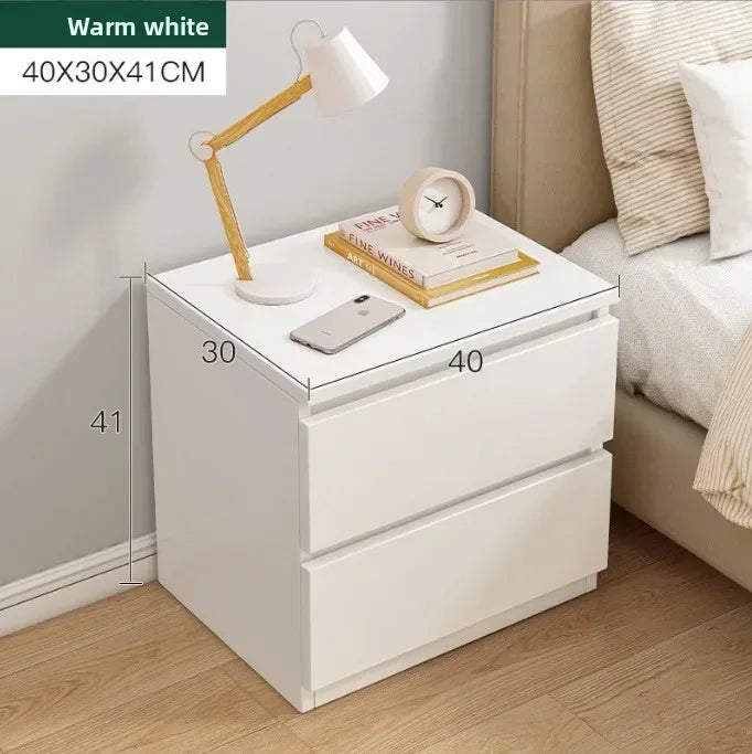 Multi-functional Household Goods Bedside Table Small Storage Locker Bedside Locker Small Cabinet Oasis Select Double Draw C