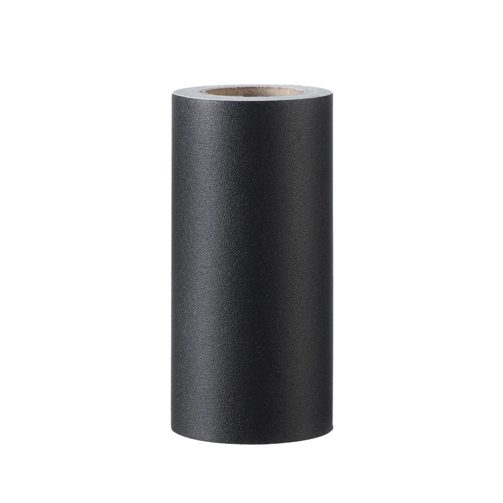 5M Self-adhesive Baseboard Wall Border Stickers PVC Waist Line Wallpaper Waterproof Skirting Line Vinyl Decals Living Room Decor Oasis Select Black 12cm