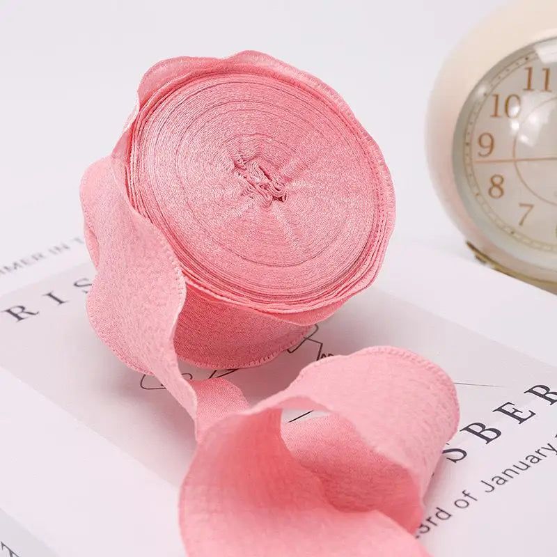 Fishtail Ruffled Linen Ribbon Roll – Weddings, Gifts & Crafts