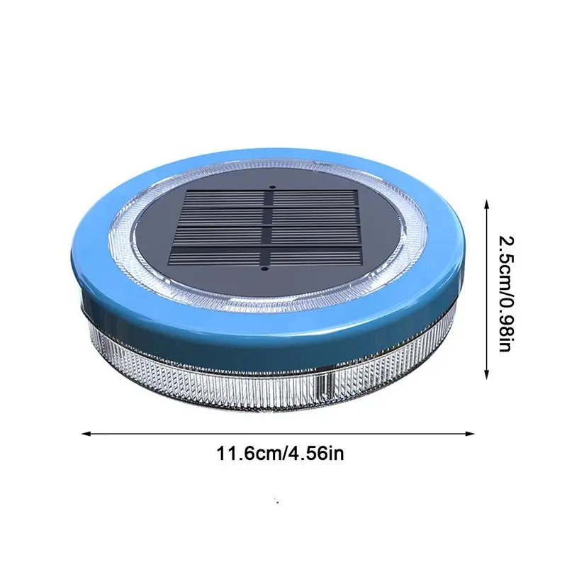 Solar Swimming Pool Lights Ip68 LED Pool Lights That Float & Glow Waterproof Long Lasting Outdoor Light up Pool Light for Garden Oasis Select
