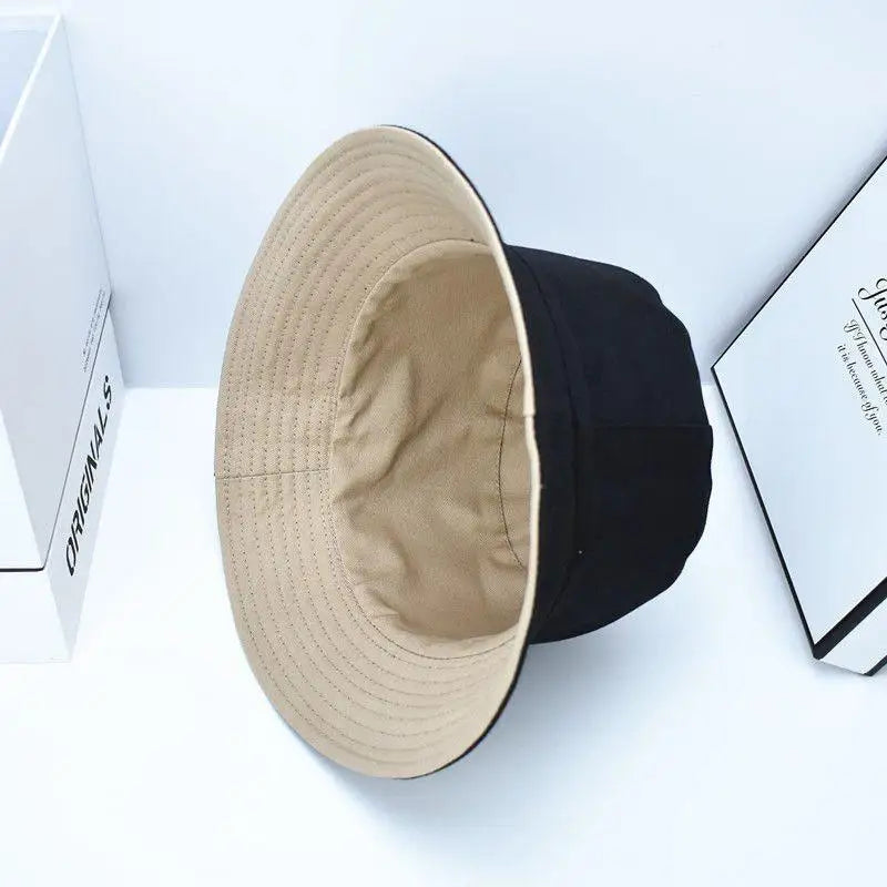 Womens Plaid Fisherman Cap Summer Rolled Edge Bow Bucket Hat Breathable UV Shield Sun Cap for Beach Holiday Travel Oasis Select A7