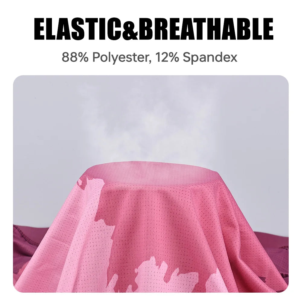 X-TIGER Cycling Jerseys Woman Outdoor Cycling Breathable Quick-drying Short Sleeve Pro High Elastic Fabric Bicycle Shirt Fashion Oasis Select