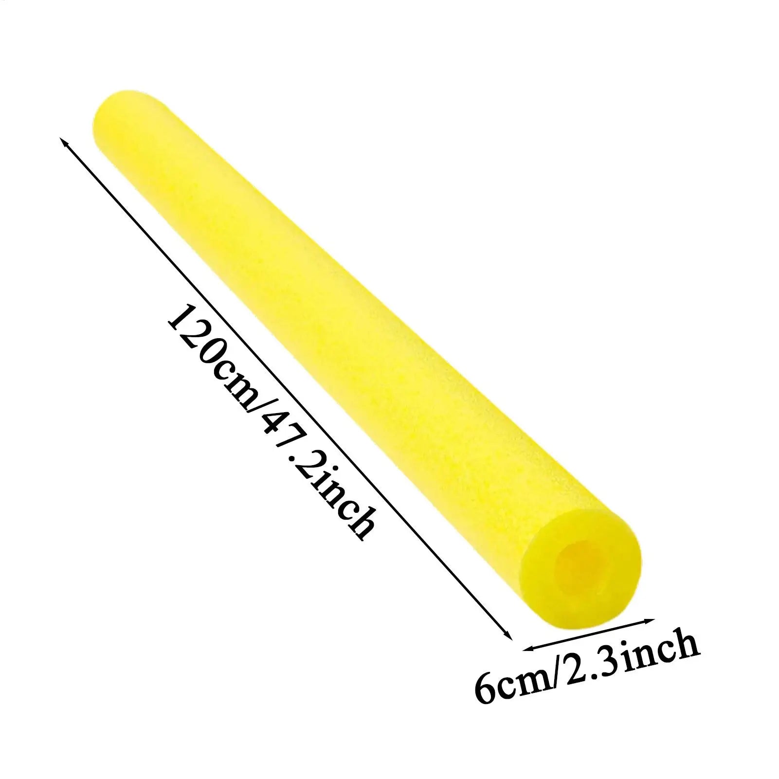 1.2m Long Noodles Pool Foam Water Noodles for Pool Hollow Soft Buoyancy Stick for Beach River Relaxation Water Game Backyard Oasis Select