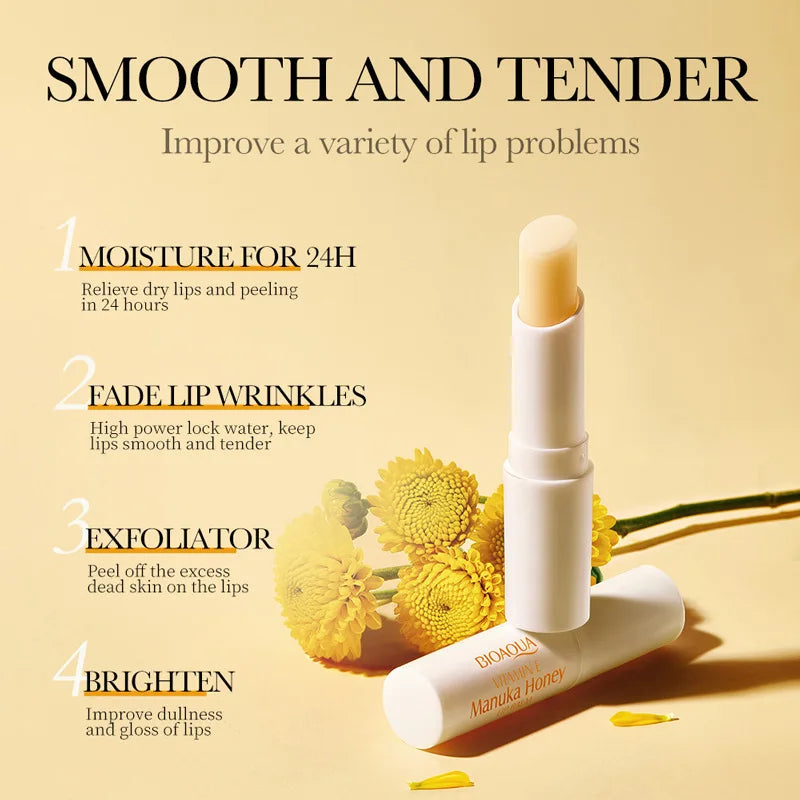 Vitamin E & Honey Lip Balm – Moisturizing Nourishing Lip Care Lip Balm Oasis Select