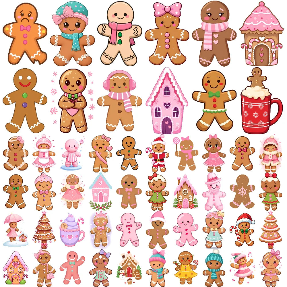 54pcs Waterproof Temporary Tattoo Stickers – Christmas & Holiday