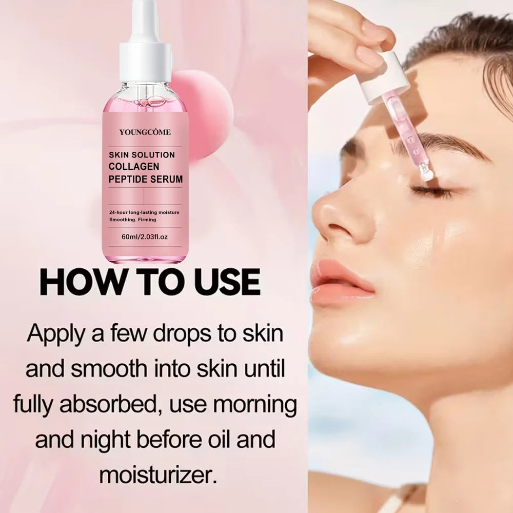 YOUNGCOME Collagen Peptide Face Serum – Hydrating & Firming Face Serum Oasis Select