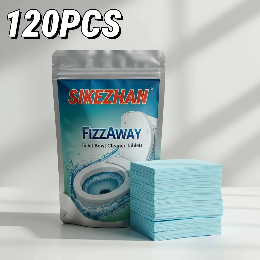 30/60/120pcs Toilet Bowl Cleaner Tablets, Septic Safe Fizzing Deodorizer, Quick Dissolve Stain Remover, Deep Clean Tabs, Descale Oasis Select 120pcs