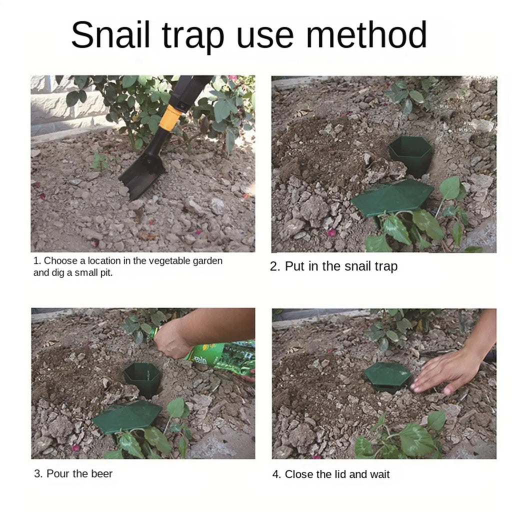Slug Traps Garden Farm Protector Slug House Pests Reject Animal Pests Repeller Snail Trap Catcher Gintrap Tools Snail Cage Oasis Select