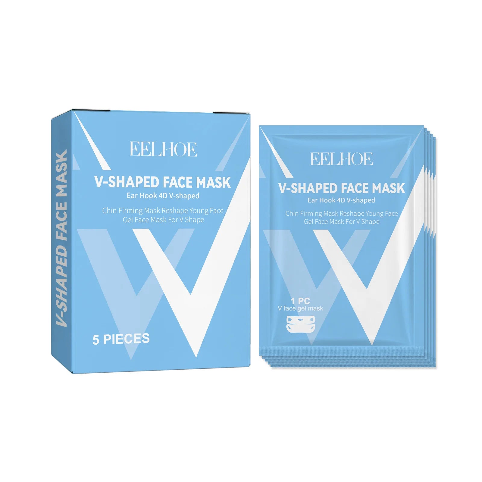 EELHOE Collagen & Hyaluronic Acid V-Shape Firming Face Mask