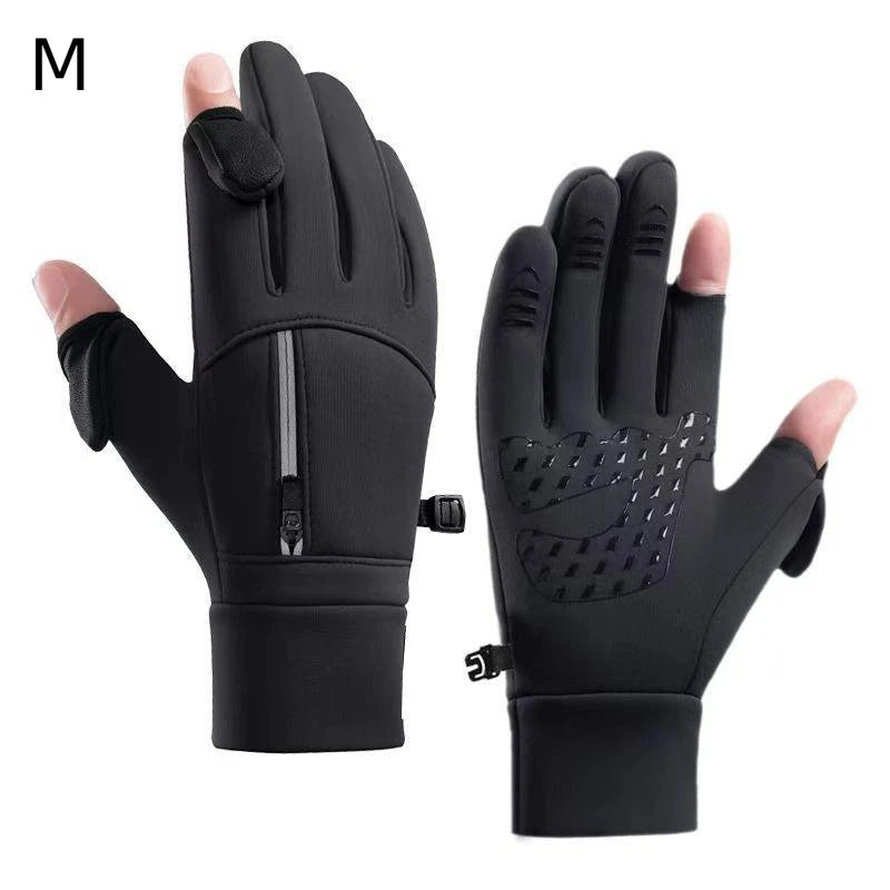 Waterproof Thermal Winter Gloves – Touchscreen Running & Cycling