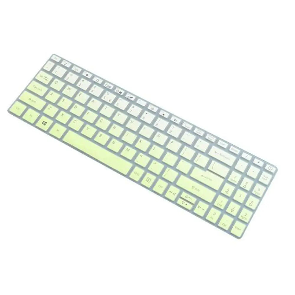 Laptop Keyboard Cover Skin for Acer Aspire 3 A315-56G A315-55G A315-55 A315 55 55G/ Aspire 5 A515-55G A515-55 A515 55G 15.6 Inch Oasis Select light green