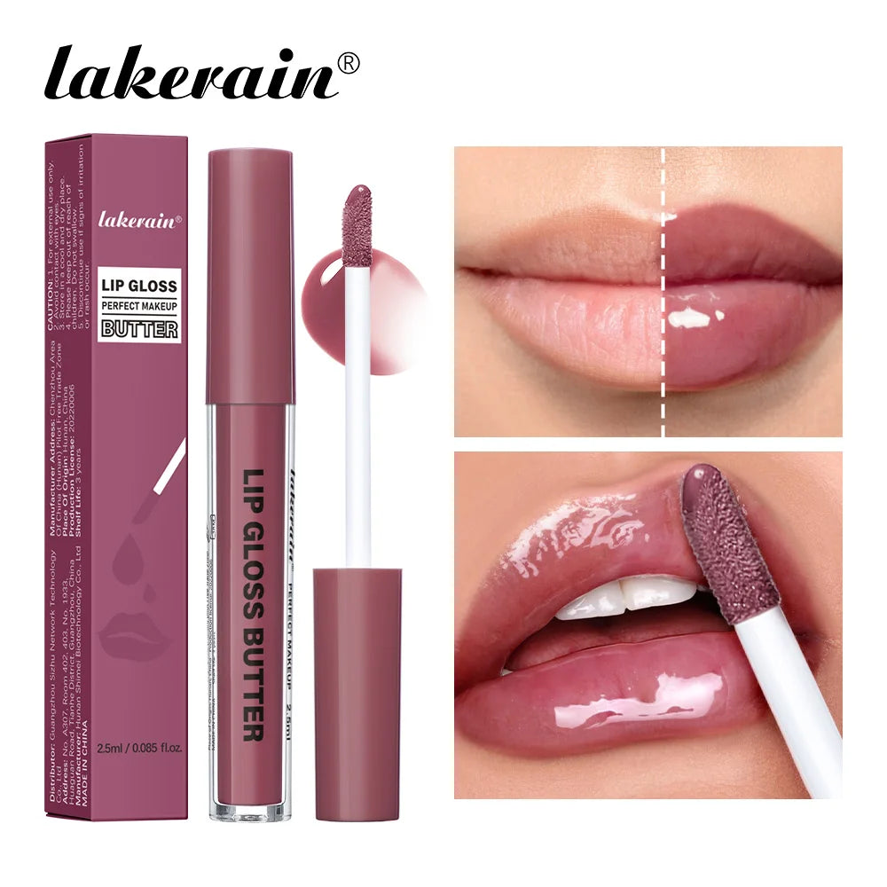 Glossy Non-stick Cup Lip Gloss Moisturizing Mirror Lipgloss Lasting Color Plumping Lip glaze Dye Lip Liquid Makeup For Women Oasis Select