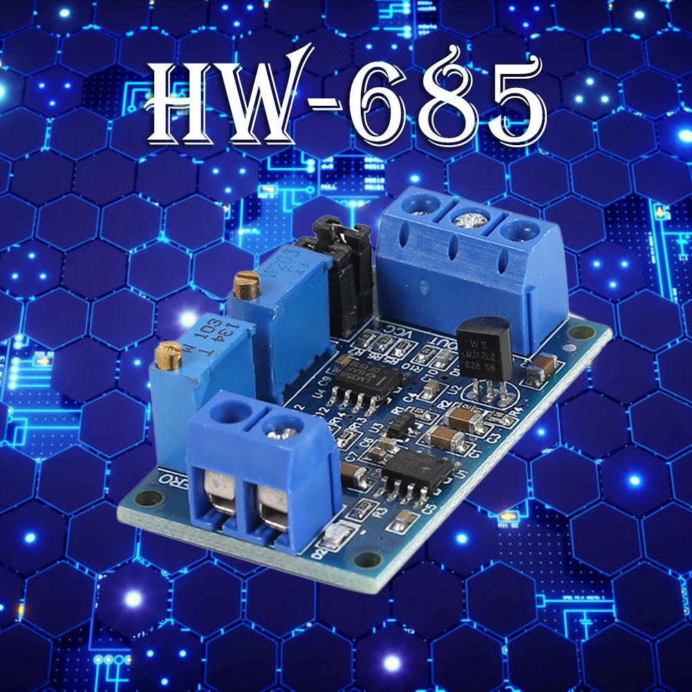 HW-685 Current to Voltage Module 0/4-20mA to 0-3.3V/5V/10V Signal Converter Module Oasis Select
