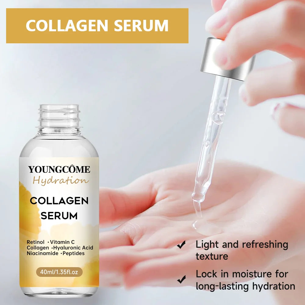 YOUNGCOME Collagen & Niacinamide Face Serum – Firm & Glow