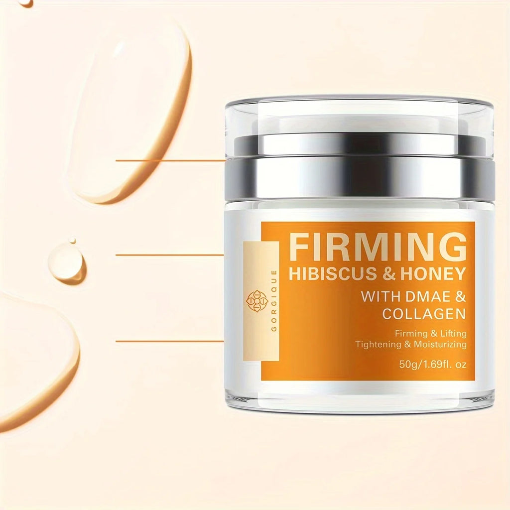 GORGIQUE Hibiscus & Honey Firming Cream | Skin Tightening Firming Face Cream Oasis Select