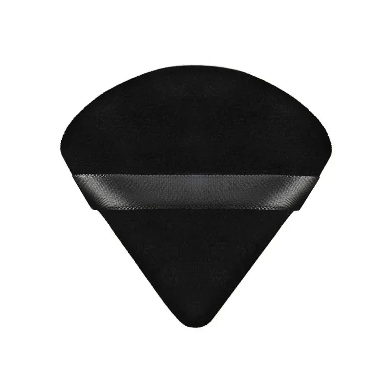 1/3/5/7/9pcs Velvet Cosmetic Powder Pufff Makeup Sponge Puff Dry Use Triangle Makeup Puff Women Soft Smooth Face Makeup Tools Oasis Select