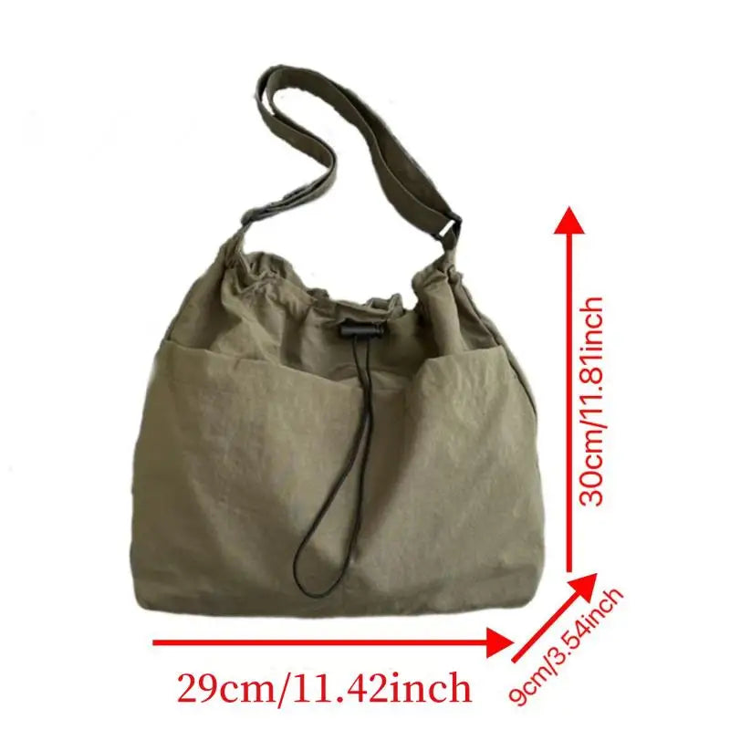 Large Capacity Versatile Shoulder Bag For Women's Summer Popular Lightweight Crossbody Bag Minimalist Tote Handbag Oasis Select
