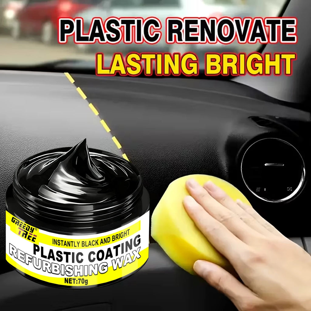 Car Plastic Restorer Cream – UV Protection & Shine | Trim & Bumpers Plastic Restorer Cream Oasis Select