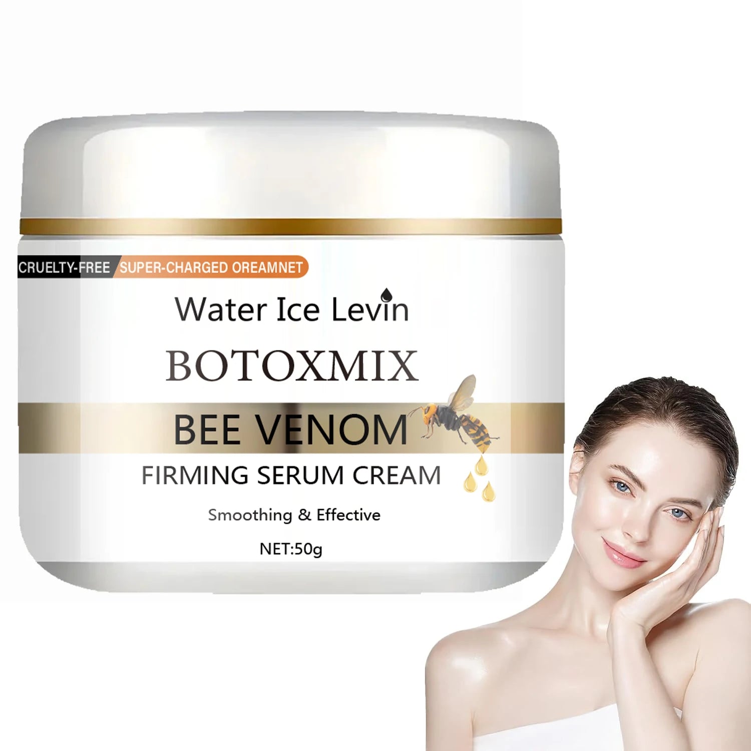Bee Venom Lifting Cream 50g – Firming Anti-Wrinkle Moisturizer Facial Lifting Cream Oasis Select