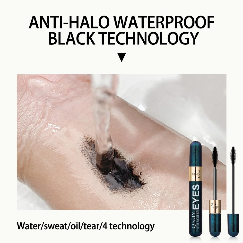 Waterproof Curling Mascara – Long-Lasting Natural Lashes Waterproof Mascara Oasis Select