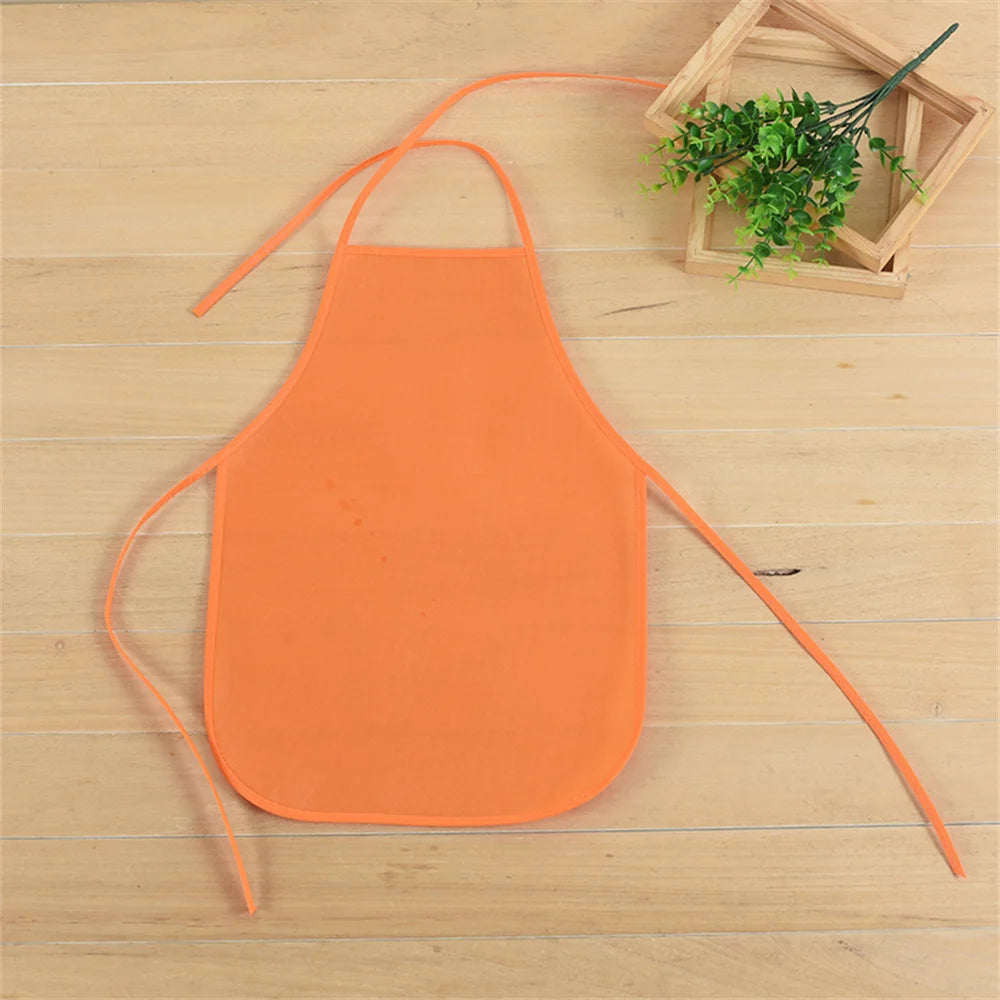 Children Aprons Unisex Waterproof Non-Woven Fabric Painting Kids Apron Colorful for Activities Art Painting Class Craft Apron Oasis Select