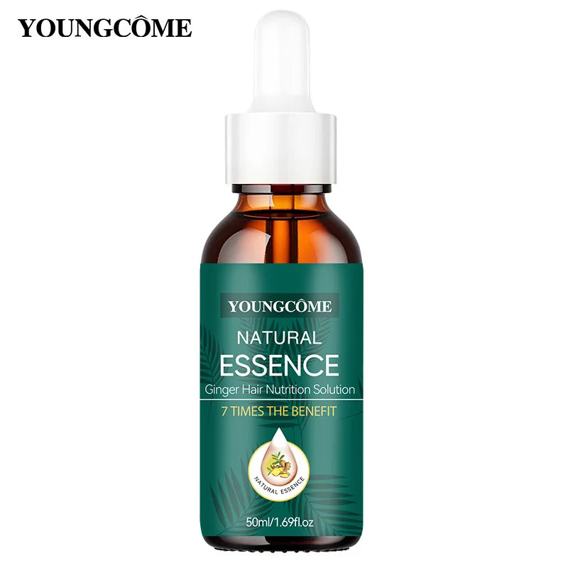 Natural Ginger Hair Serum – 7X Strength & Frizz-Free Leave-In