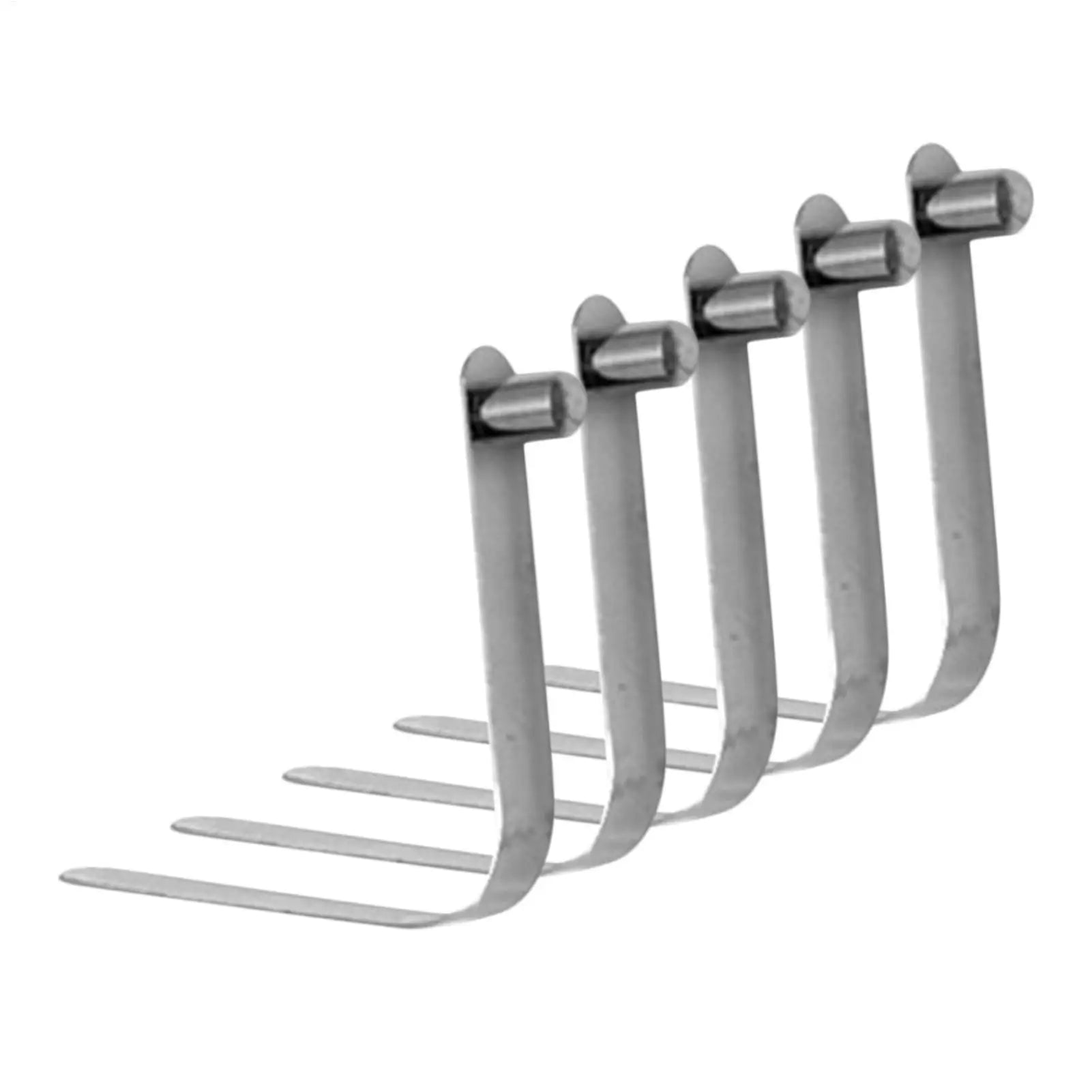 V-Shape Spring Clips 5-Pack – Kayak Paddle & Tent Pole Clamps