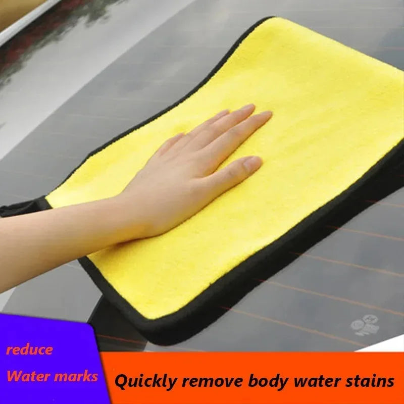 1/2/5Pcs Car Cleaning Cloth Professional Cleaning Car Wiping Microfiber Towel Car Wash Towel Accessories Oasis Select