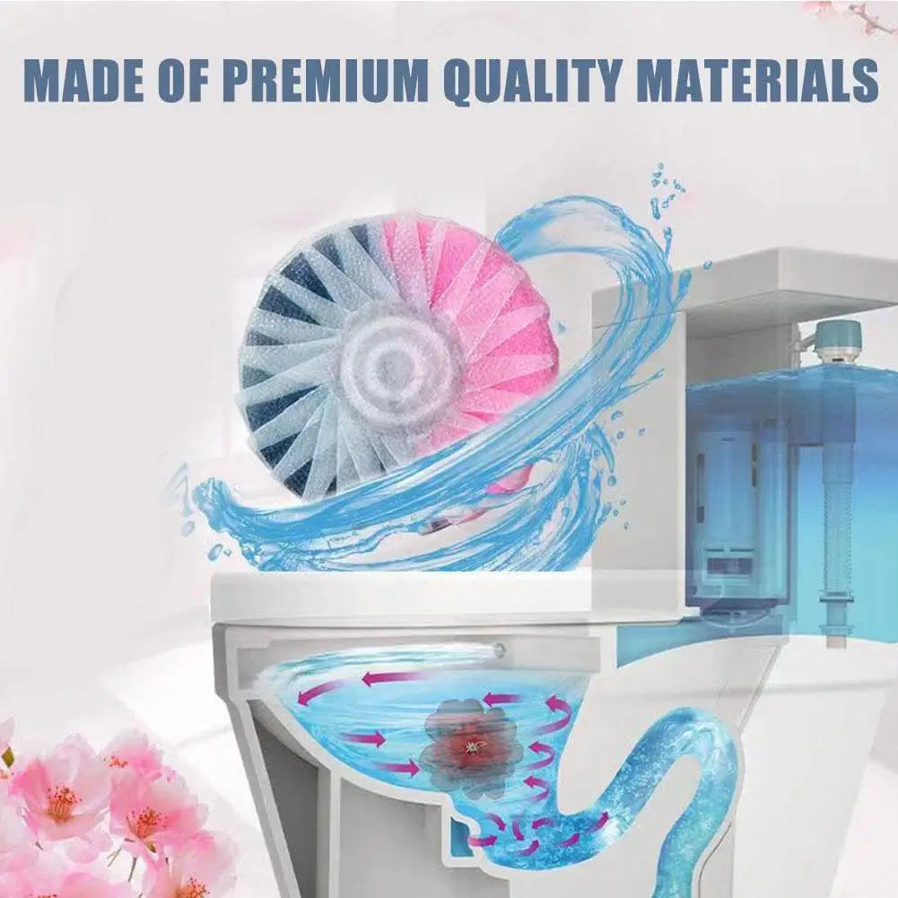 Toilet Deodorizer Blue Bubble Toilet Cleaner Effervescent Bowl Deodorant Freshener Deodorization Fragrant Household Toilet Tool Oasis Select