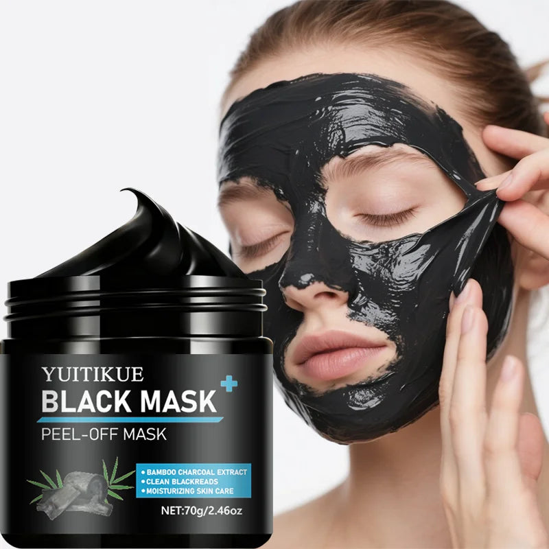 YUITIKUE Bamboo Charcoal Peel-Off Black Mask – Pore Purifying