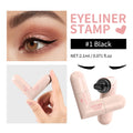Black Brown Eyeliner Stamp Pen Waterproof Triangle Tip Liquid Eyeliner Seal Pencil Long Lasting Quick Drying Eyes Makeup Tool Oasis Select Black