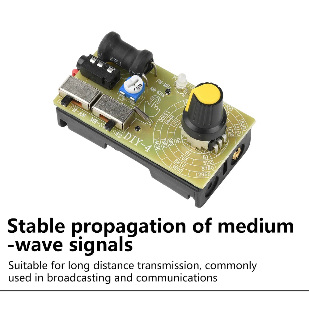 DIY FM Radio Transmitter And Receiver Module Signal Generator 88-108MHz SW Frequency Modulation Stereo PCB Circuit Board Kit Oasis Select
